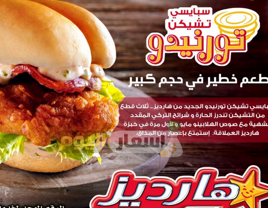 أسعار وجبات هاردينز في الإمارات