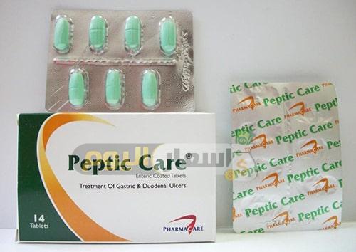 Photo of سعر دواء ببتك كير أقراص Peptic Care tablets لعلاج قرحة المعدة والإثني عشر