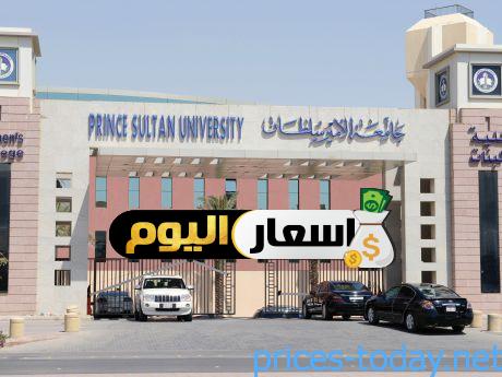 رسوم جامعة الأمير سلطان